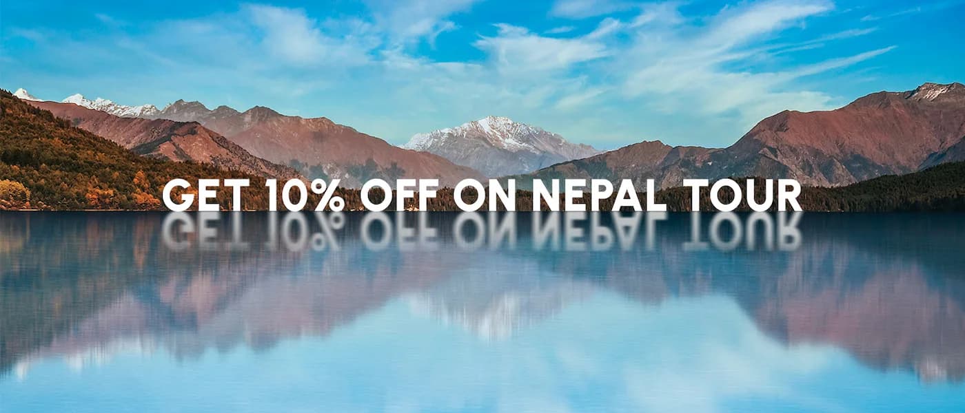 Get 10% off on Nepal tour
